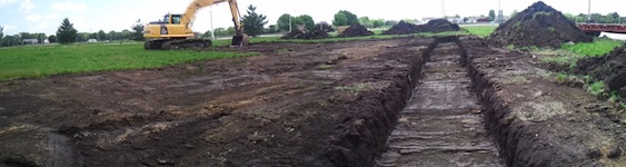 Building Footing Trench